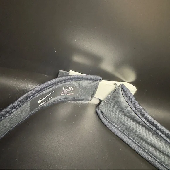 Nike Black and White Sports Visor - Picture 2 of 4